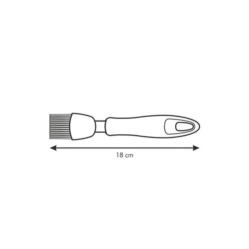 420162-SILICONE BAKERY BRUSH PRESTO