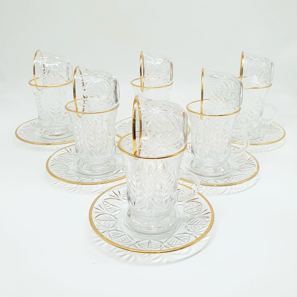 Tea and Coffee Cup 18Pcs Set J