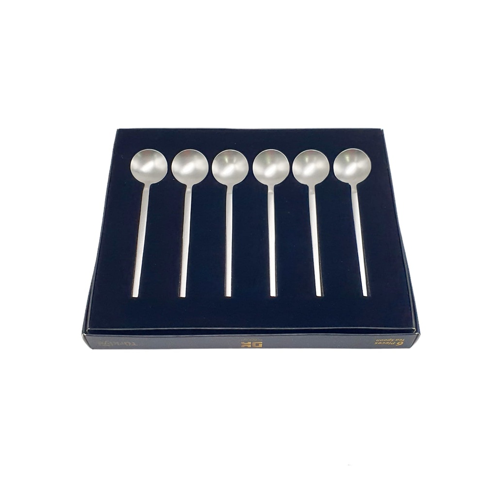 Tea Spoon 6pcs Set Silver A