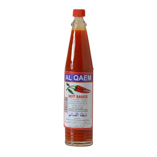 [9501054303105] AL QAEM HOT SAUCE - 88 ML