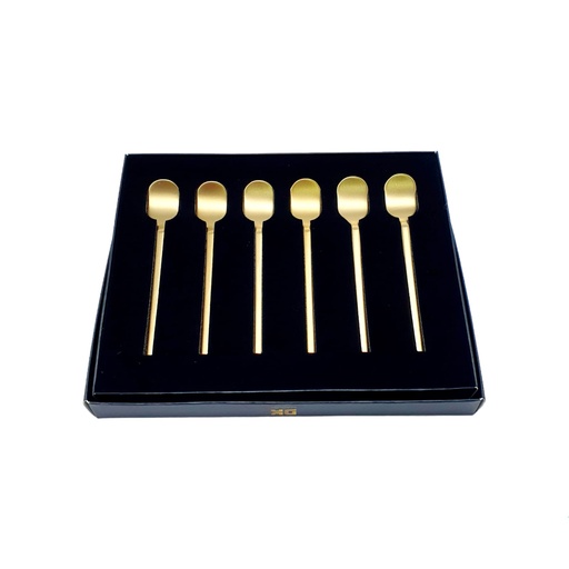 Tea Spoon 6pcs Set Gold A